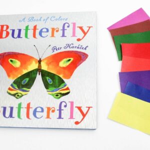Butterfly colors circle time activity.