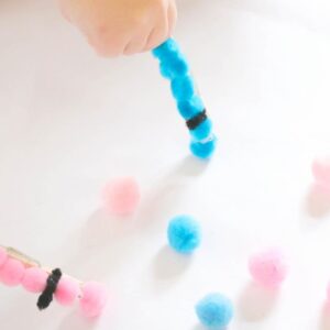 Make your own cricket wings with pipe cleaners and beads.