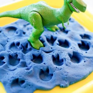 Dinosaur preschool activity dinosaur play dough play