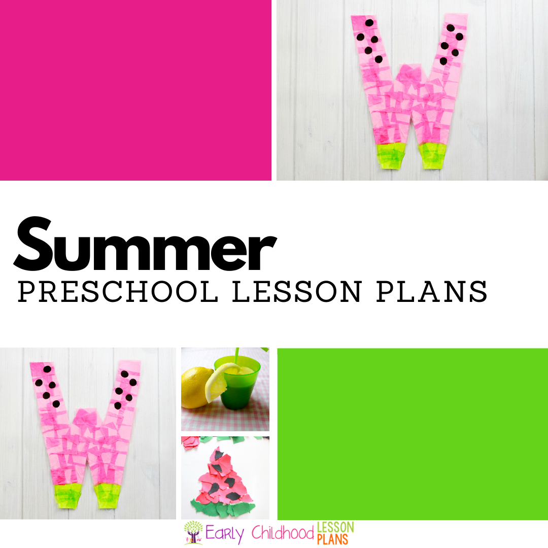 Preschool Summer Theme Activity Plans