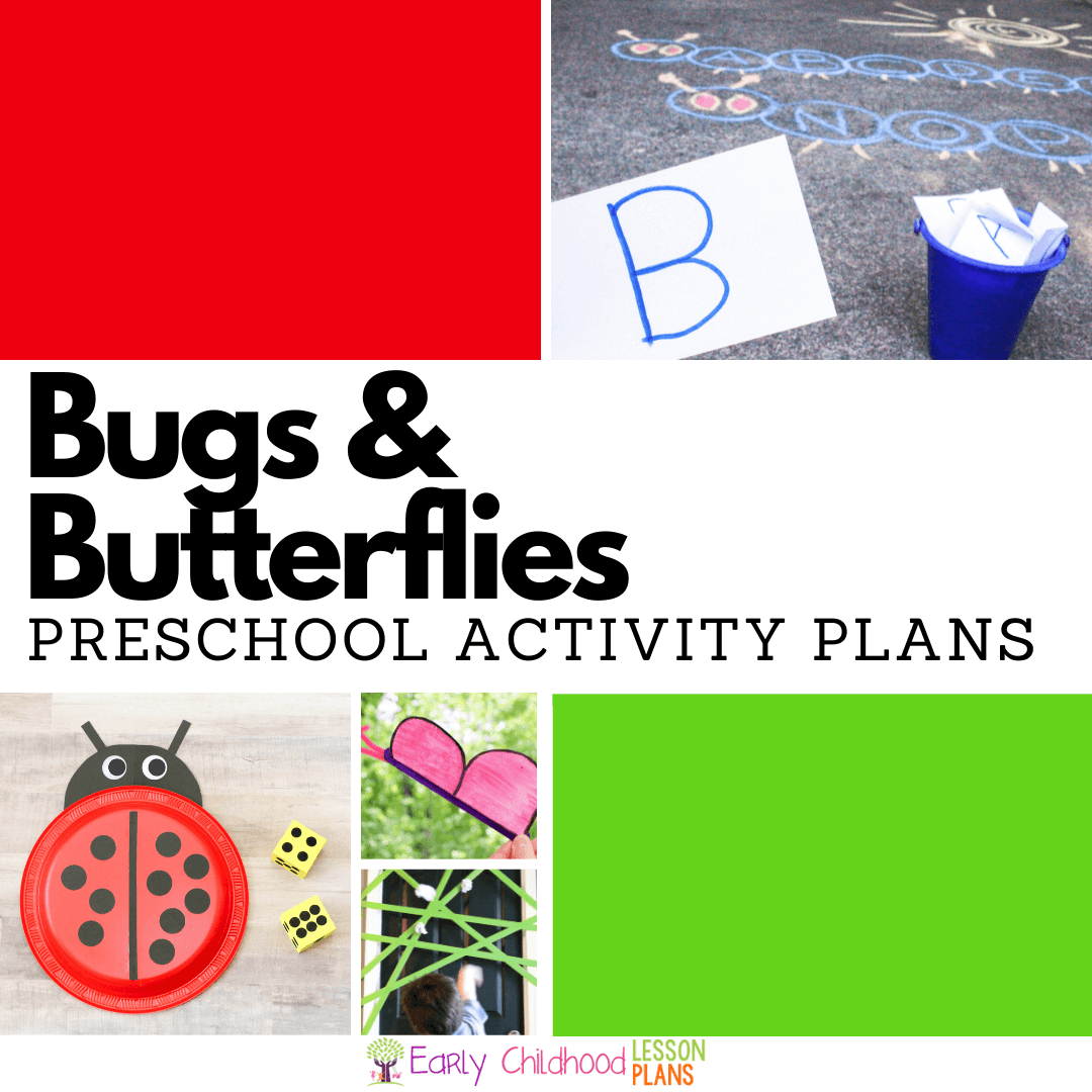 Preschool Bugs and Butterflies Theme Activity Plans