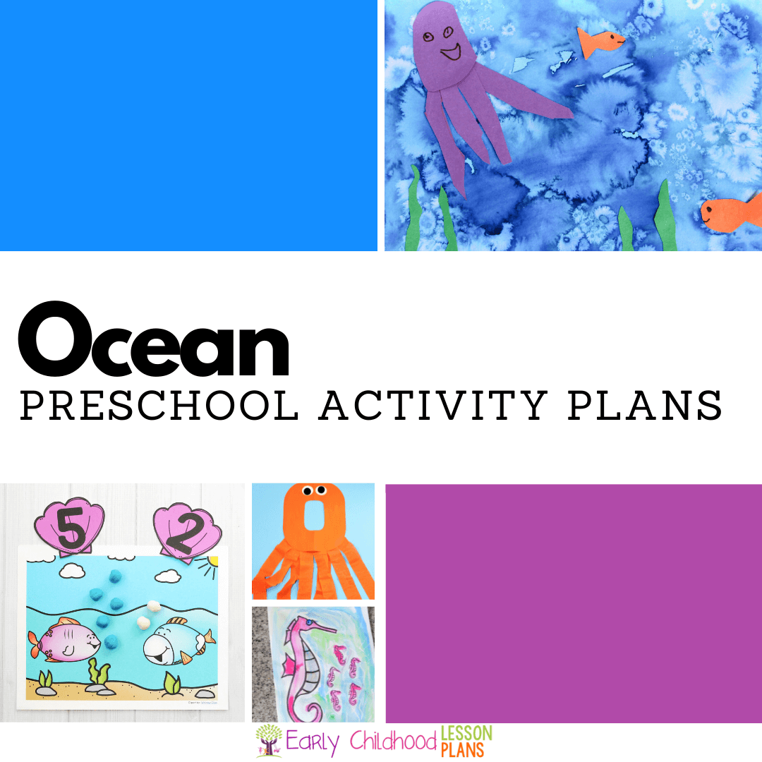 Preschool Ocean Theme Activity Plans