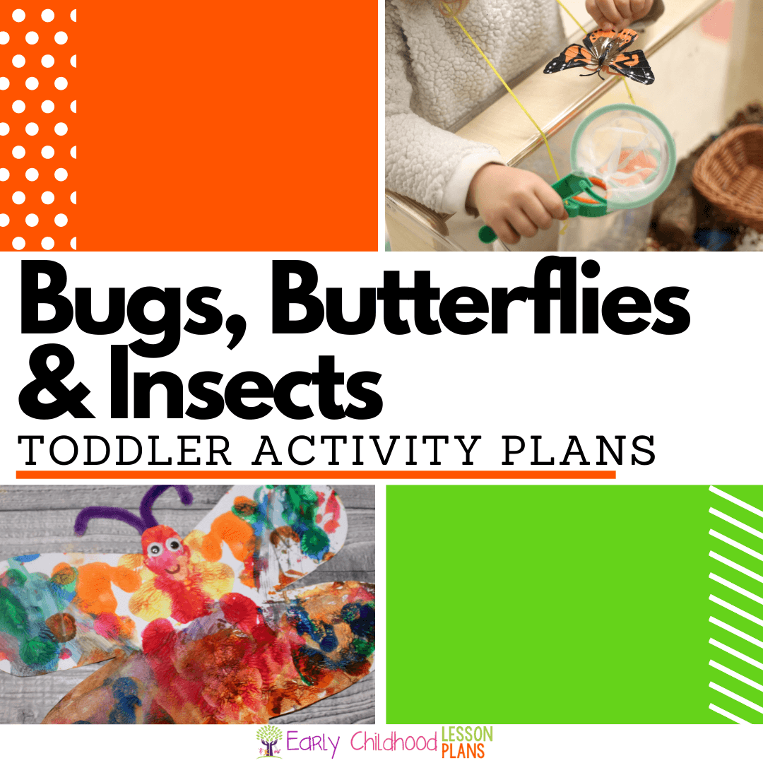 Toddler Bugs, Butterflies and Insects Theme Activity Plans