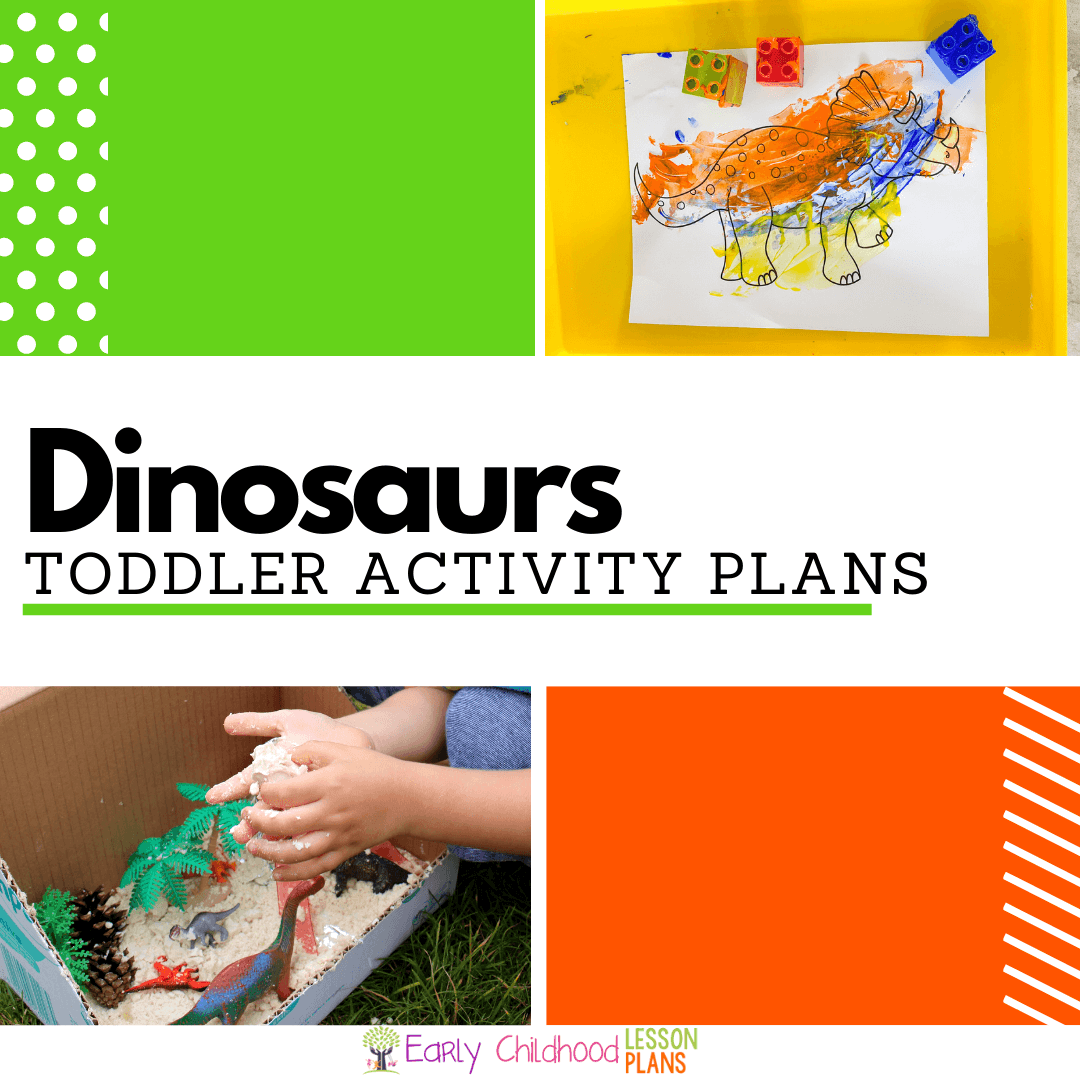 Dinosaurs Toddler Activity Plans Sq