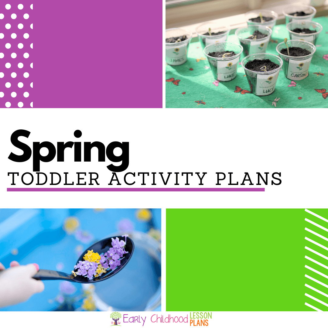 Toddler Spring Theme Activity Plans