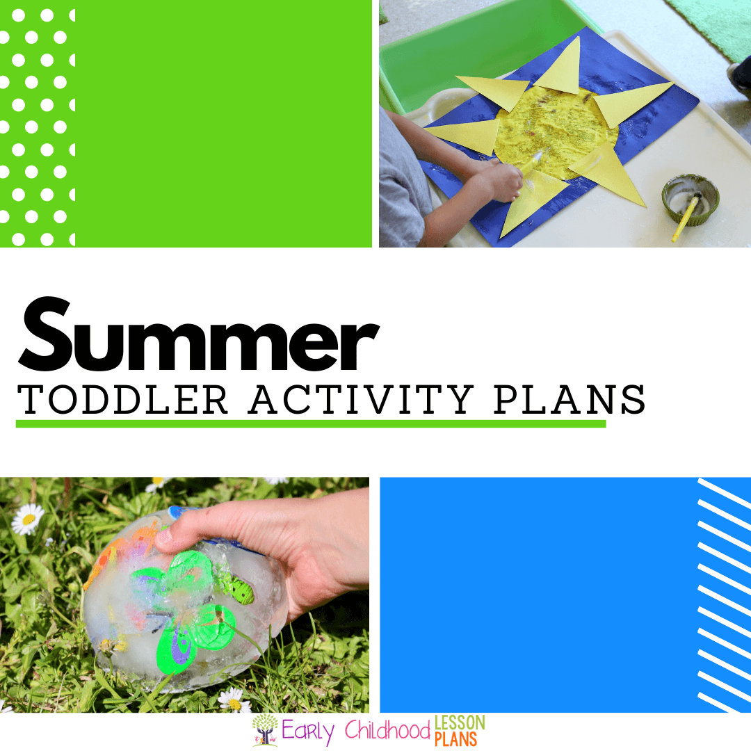 Toddler Summer Theme Activity Plans