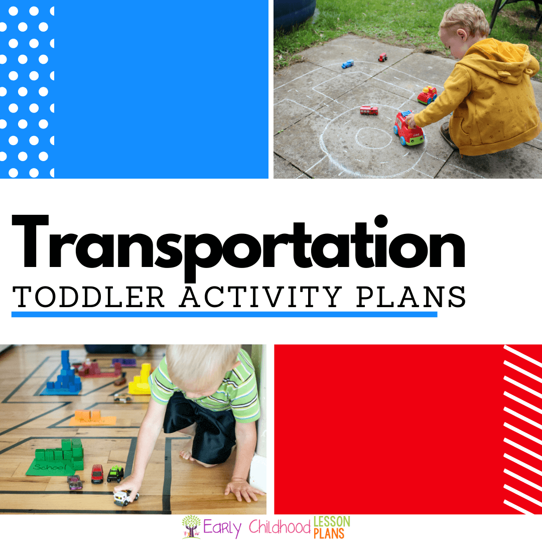 Toddler Transportation Theme Activity Plans
