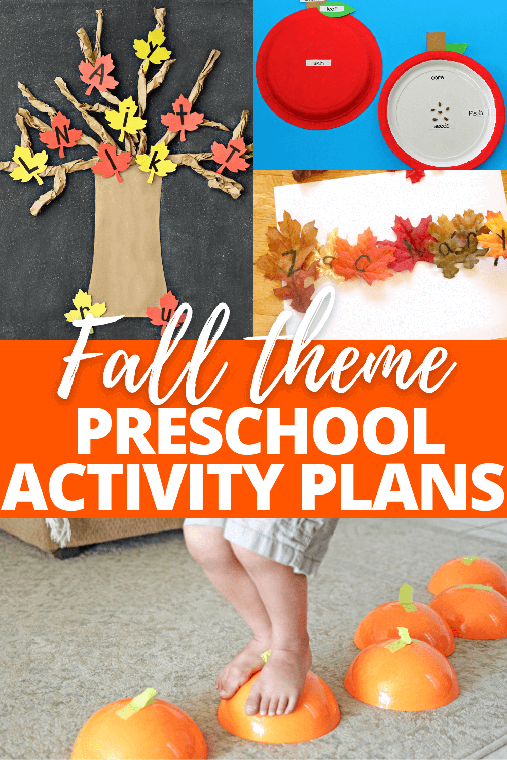 20+ fall theme preschool activity plans samples pictured