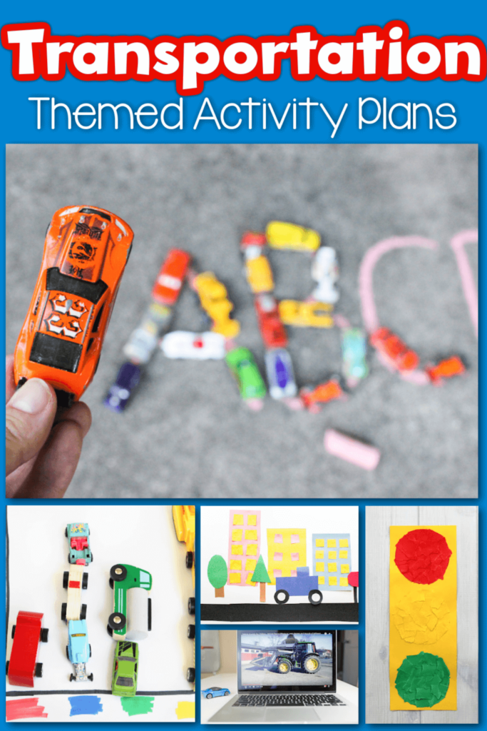 Hands-on transportation activities for preschool.