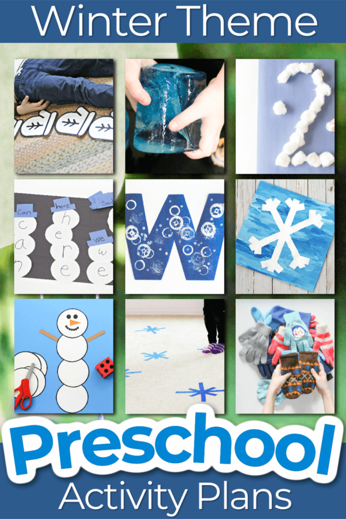 Winter activities for preschoolers.